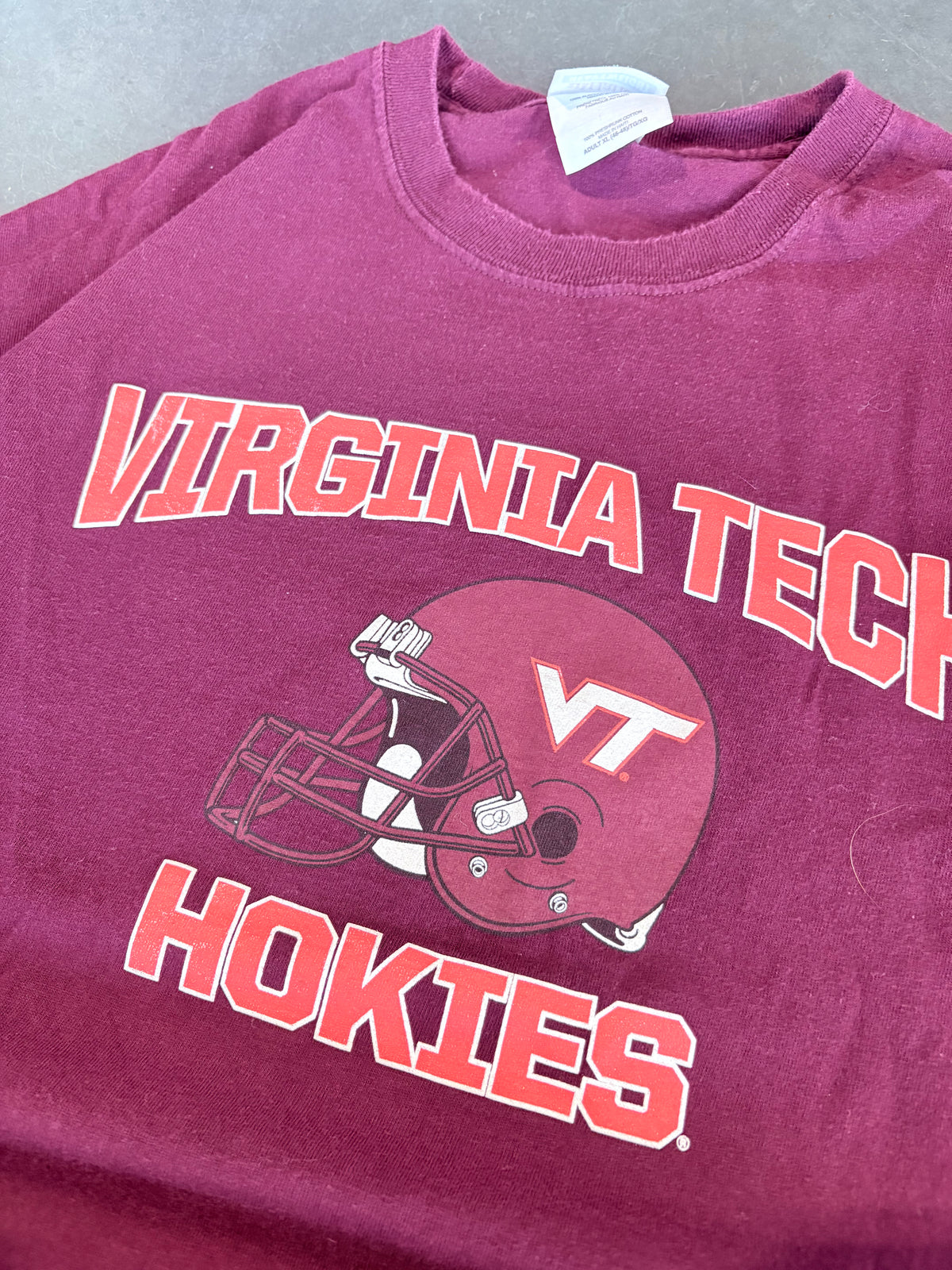 Y2K Virginia Tech Huskies Football Graphic Tee
