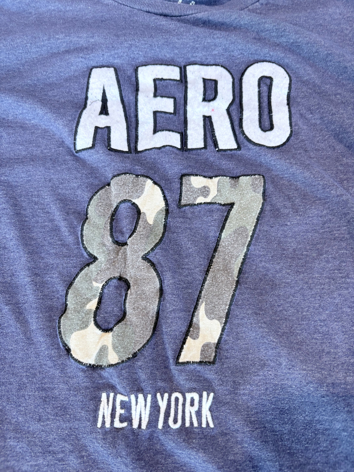 Aeropostale Embroidered Graphic Tee