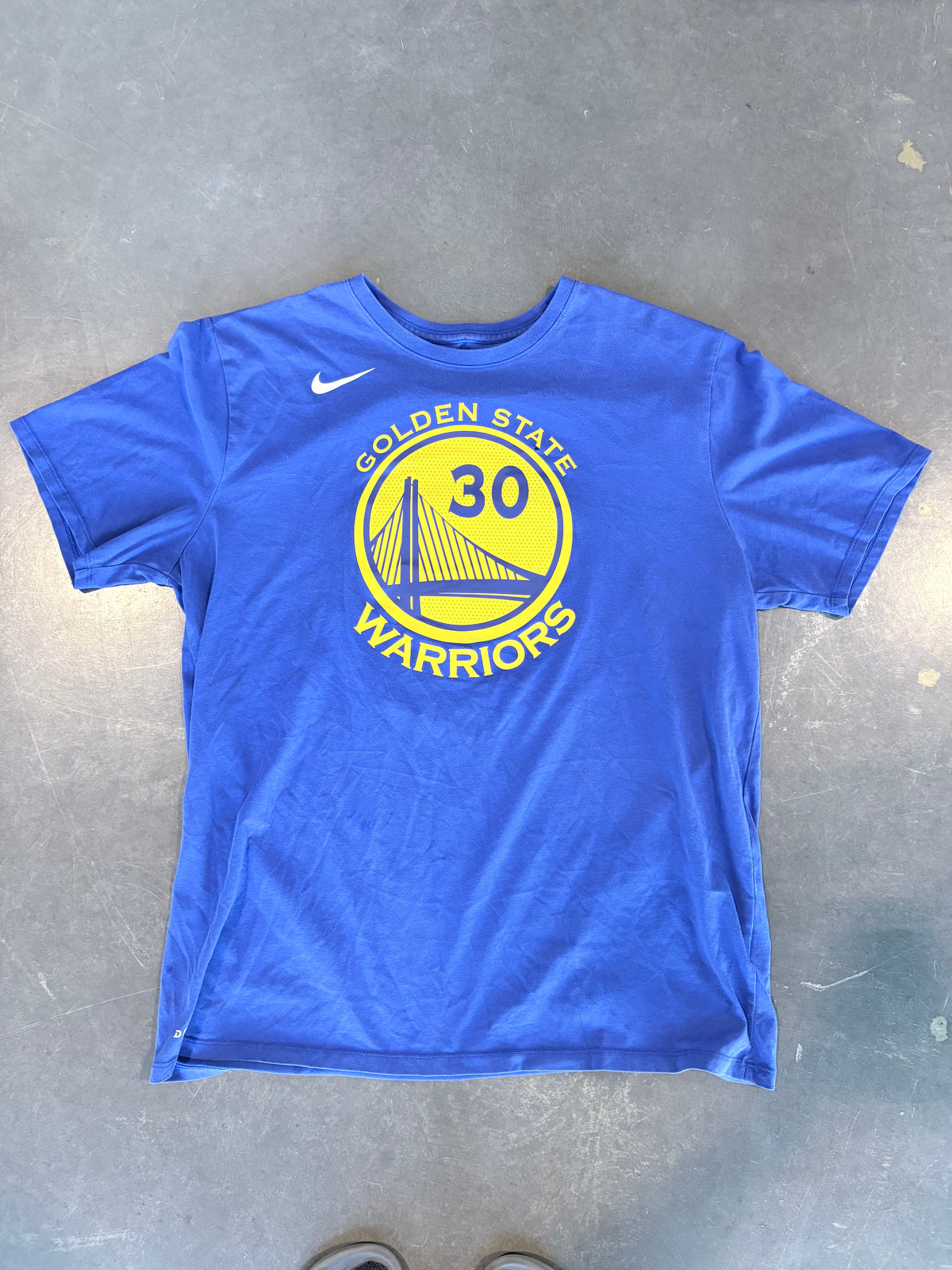 Golden State Warriors #30 Curry Nike Graphic Tee