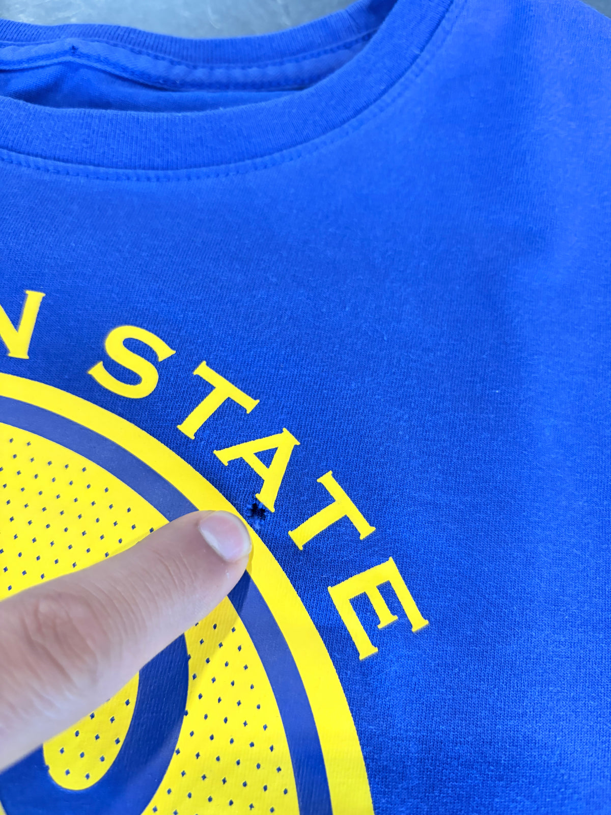 Golden State Warriors #30 Curry Nike Graphic Tee
