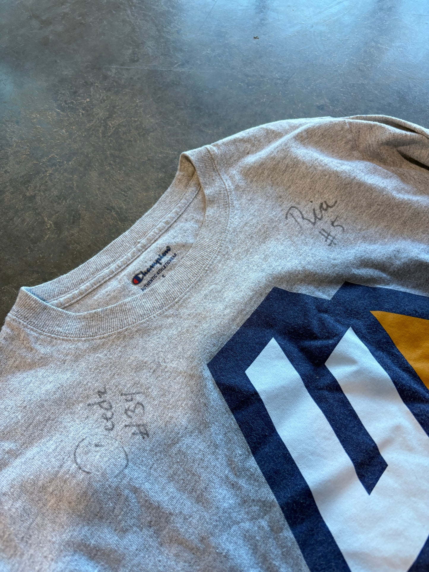 Utah Jazz Singed Long Sleeve