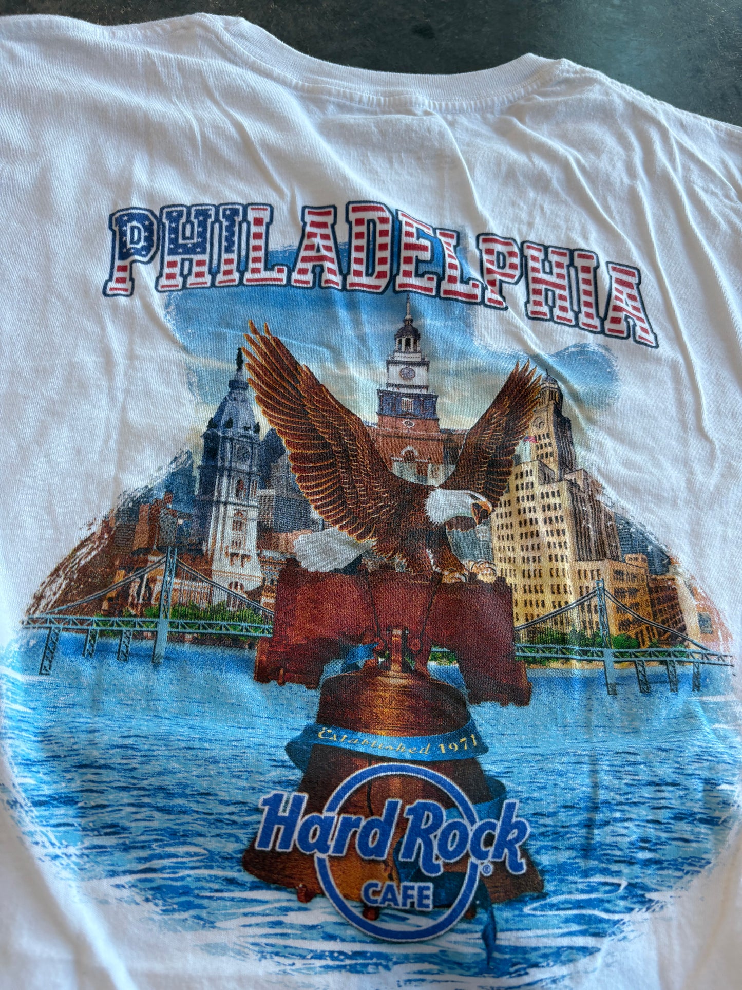 Hard Rock Cafe Philadelphia Graphic Tee