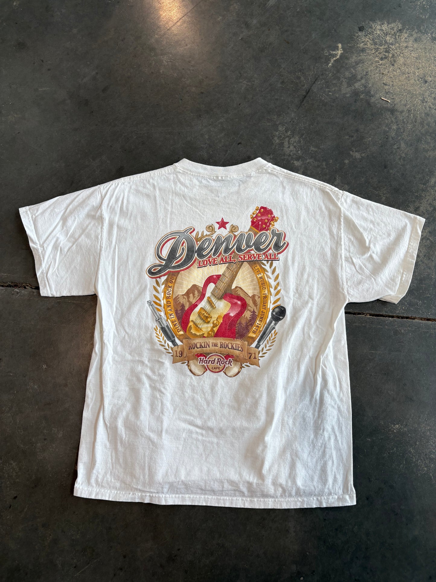 Hard Rock Cafe Denver Graphic Tee