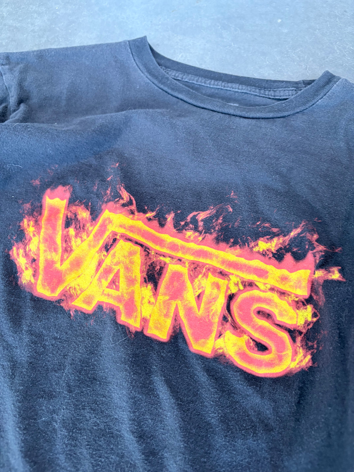 Vans Flame Graphic Long Sleeve