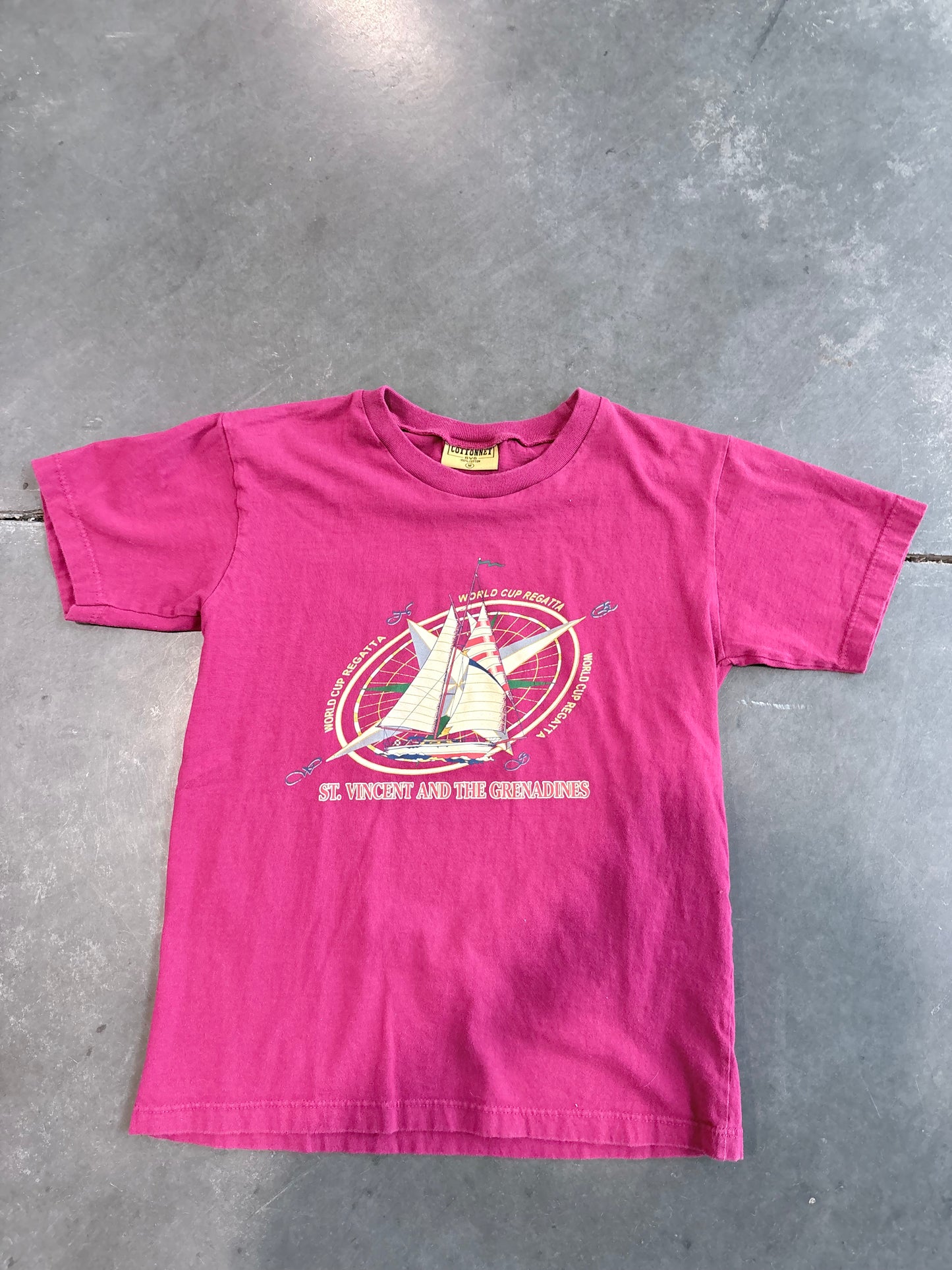 Vintage Y2K World Cup Regatta Graphic Tee