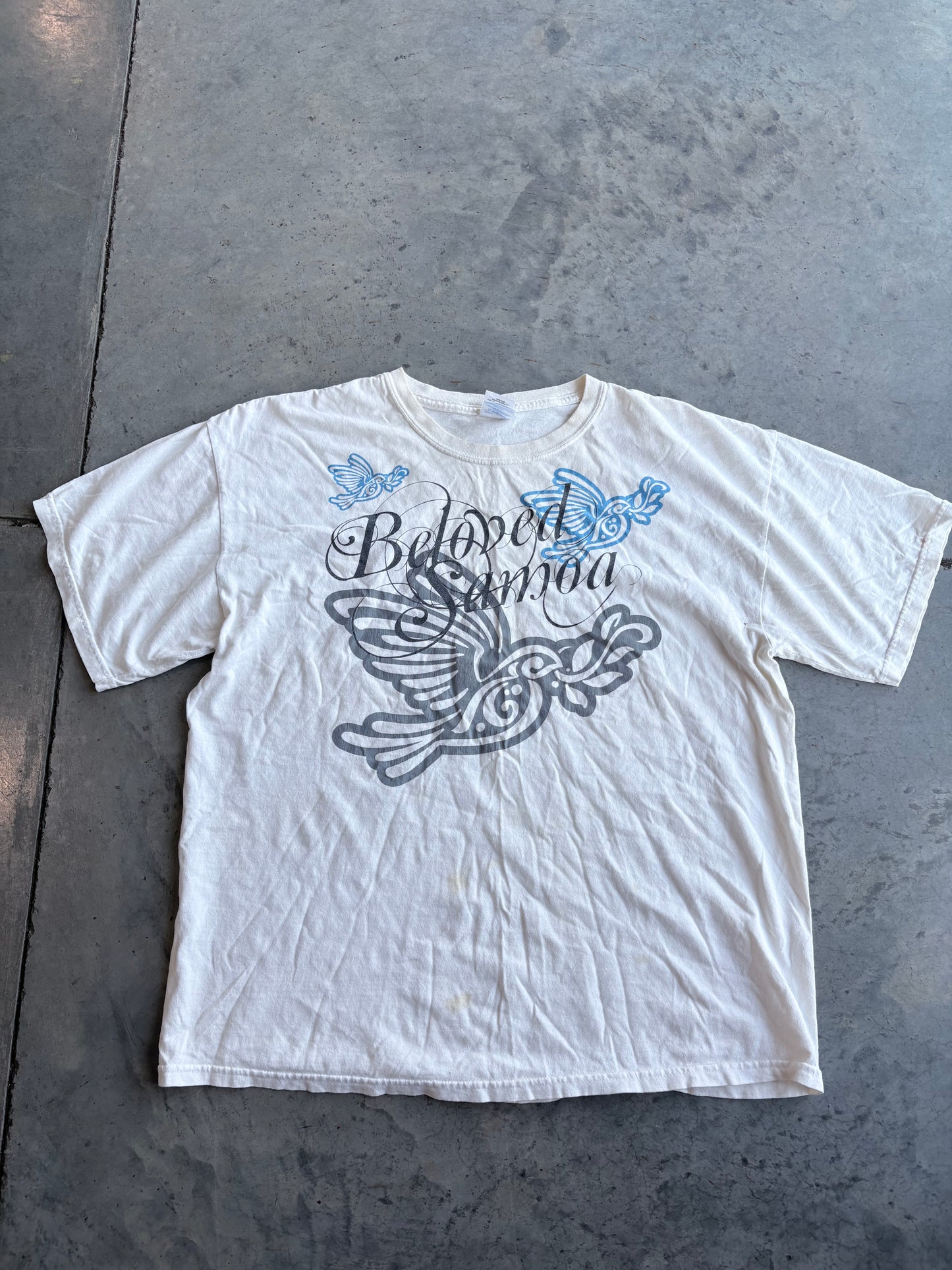 Grunge Y2K Beloved Samoa Graphic Tee