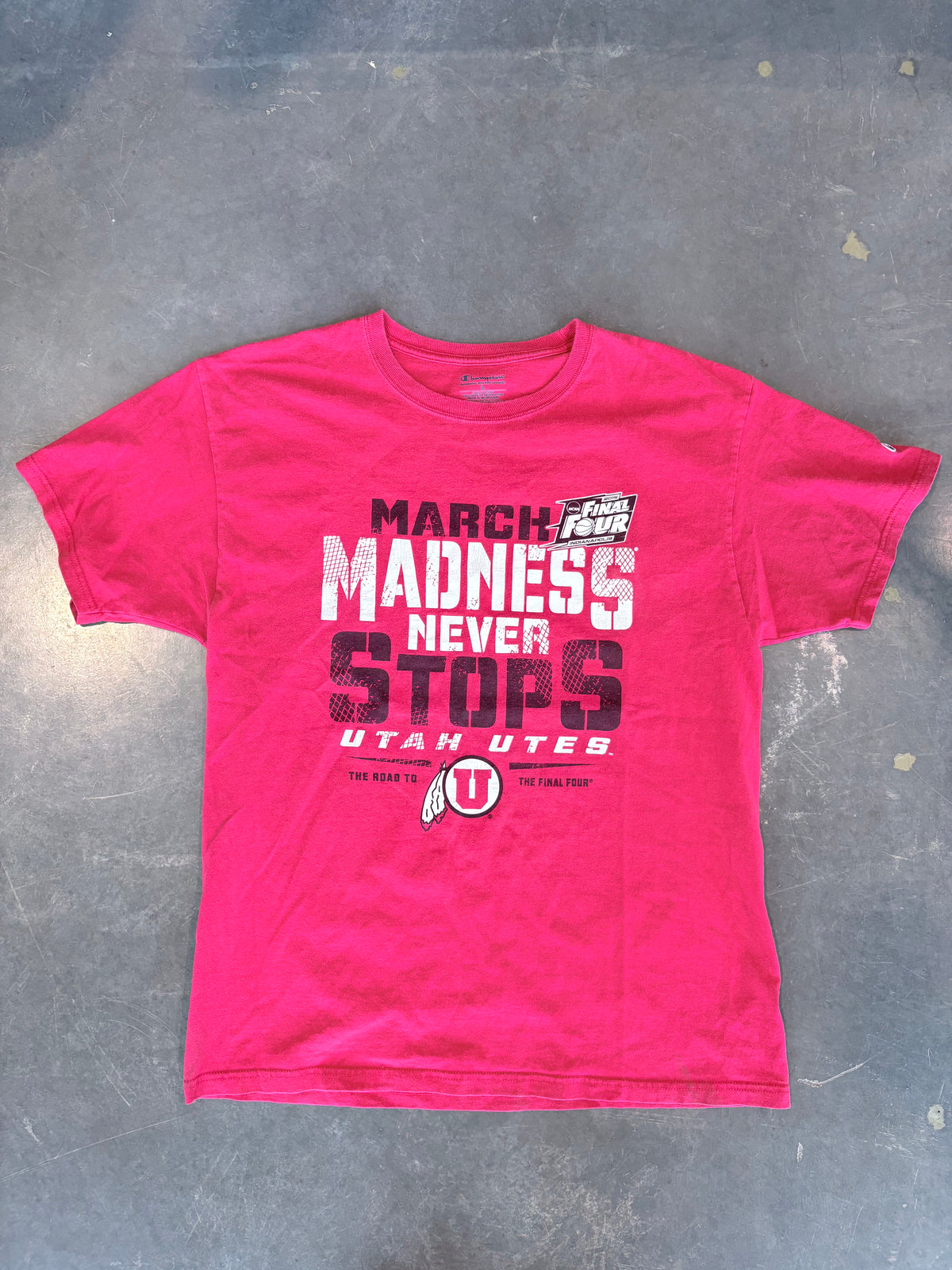 2015 Utah Utes Basketball NCAA Final Four Graphic Tee