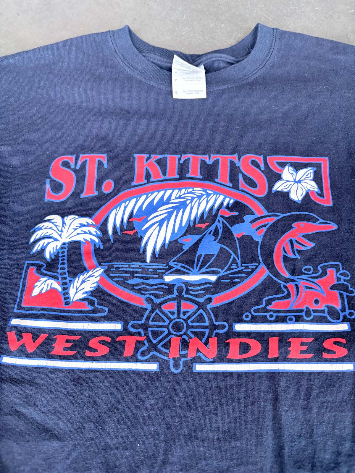 Y2K St. Kitts West Indies Graphic Tee