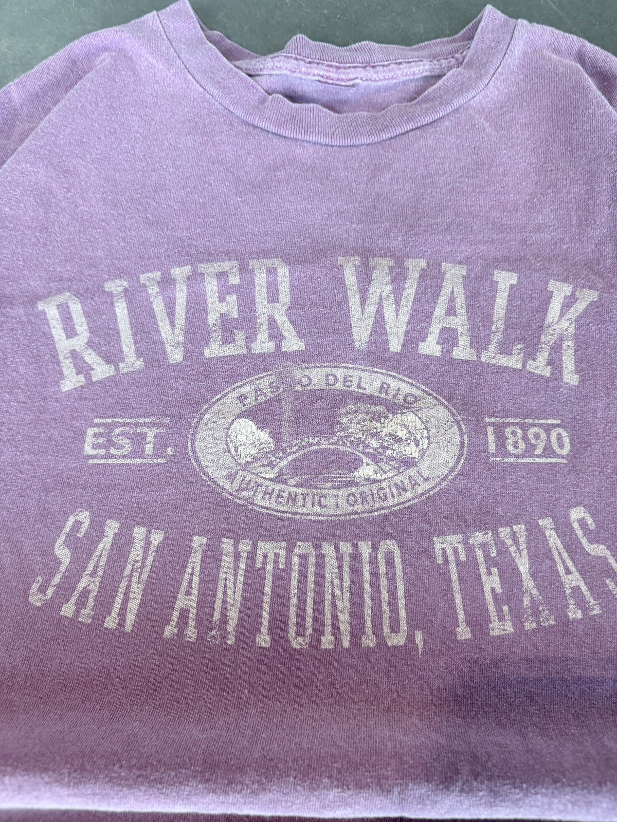Y2K River Walk San Antonio Texas Graphic Tee