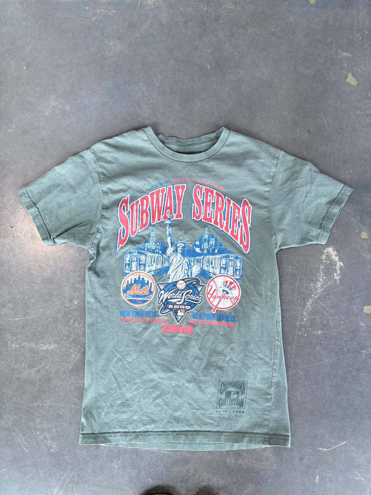 Subway Series Mets vs Yankees Mitchell & Ness Graphic Tee