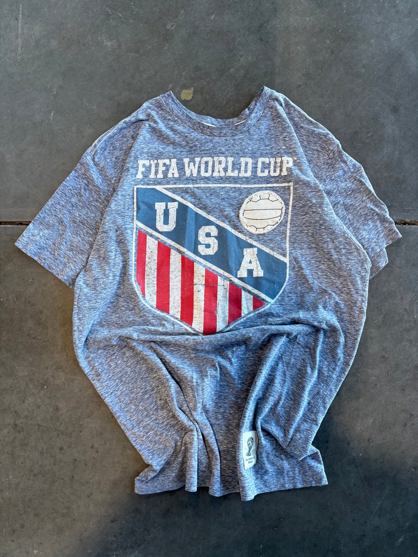 USA 2014 World Cup Graphic Tee- Thirfted