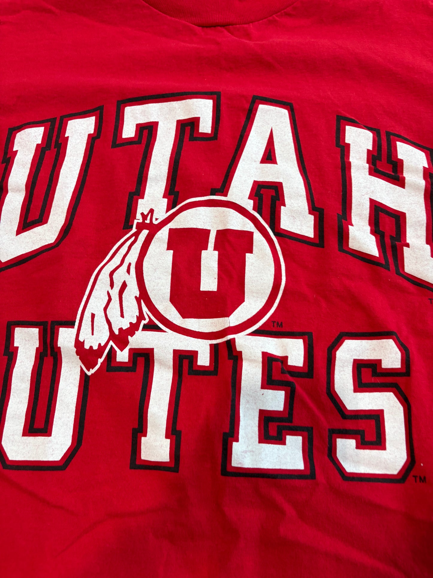 Vintage Y2K Utah Utes Graphic Tee
