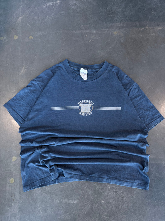 Vintage Y2K Nauvoo Illinois Graphic Tee