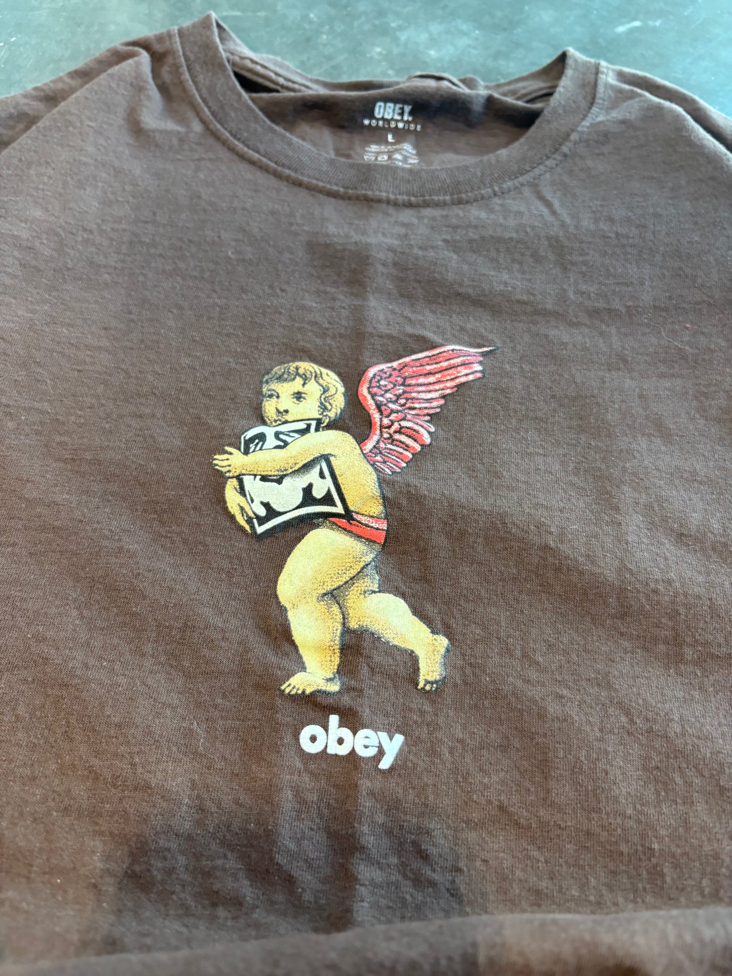 Obey Angel Graphic Tee