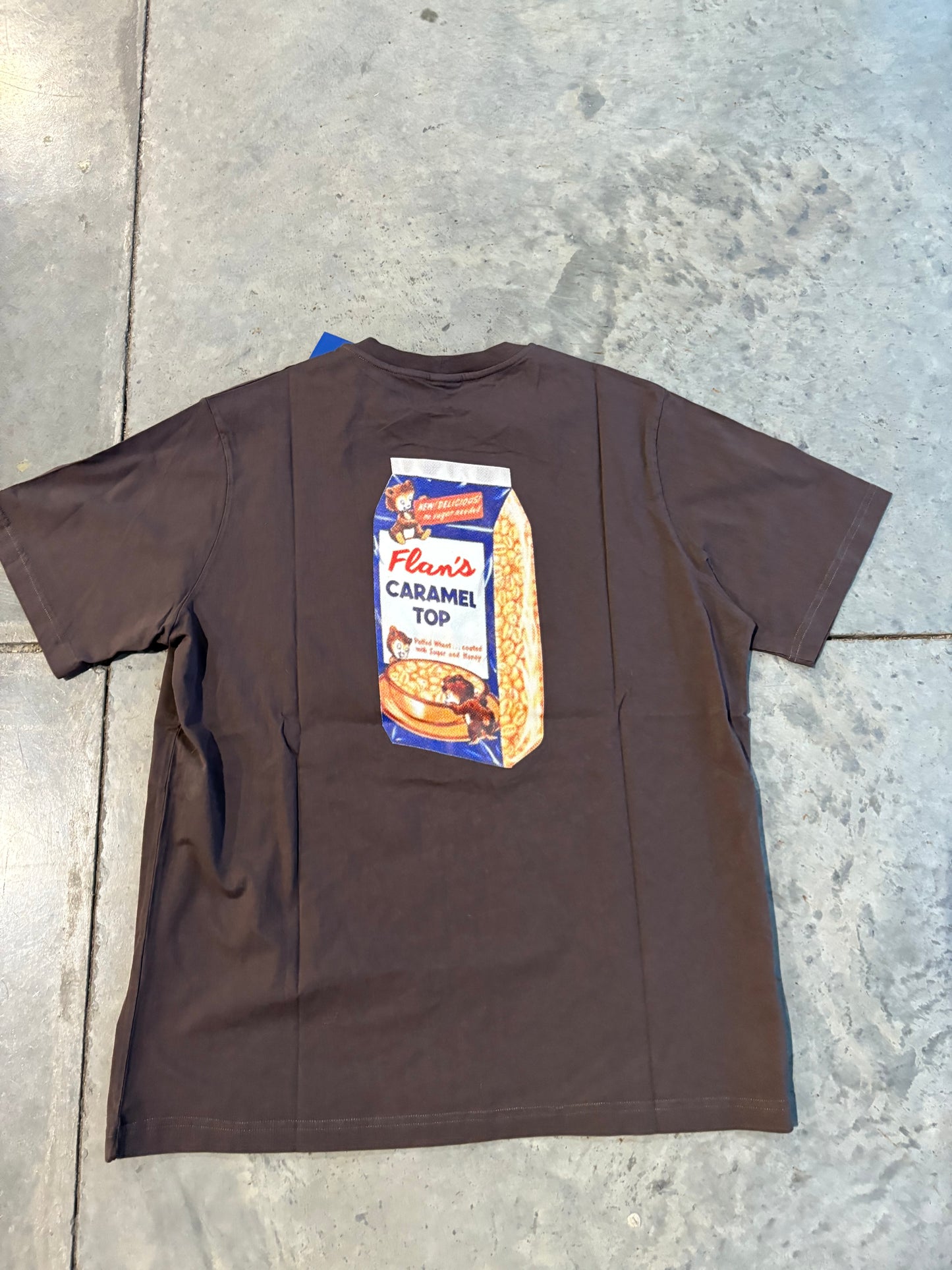 FLAN Labs “Caramel Top” Graphic Tee *NEW WITH TAGS*