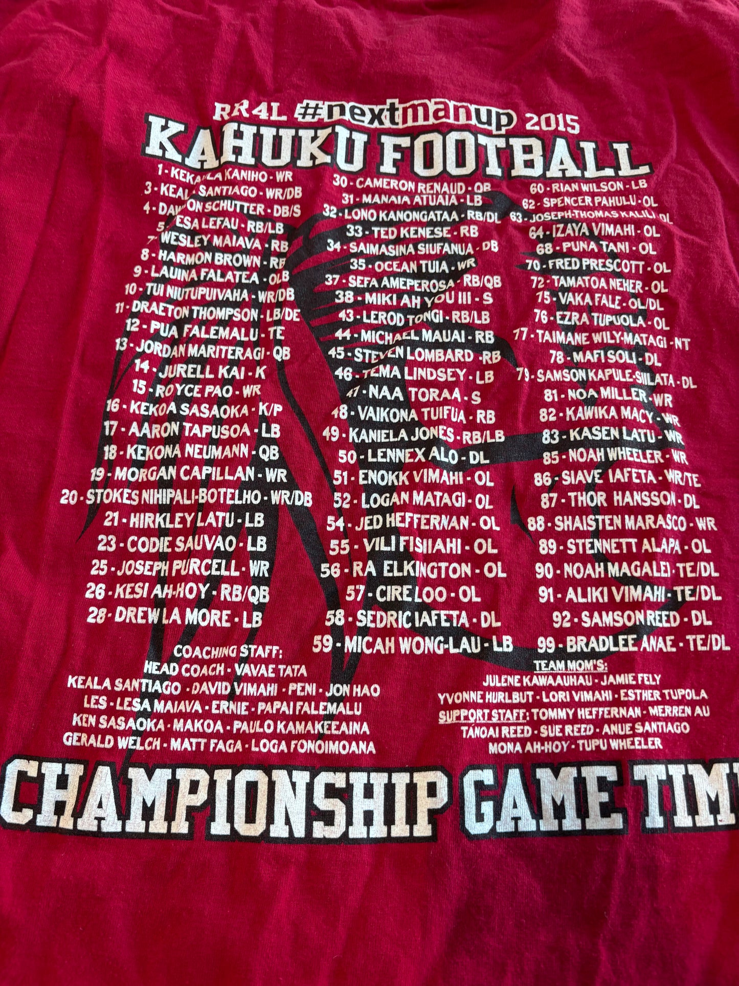 Kahuku Red Raiders Graphic Tee