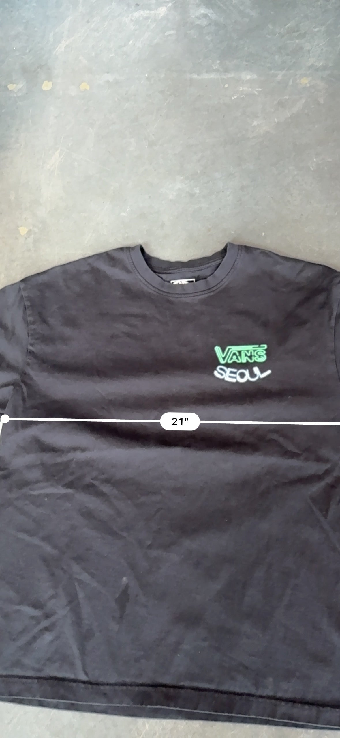 Vans Seoul Korea Streetwear Graphic Tee