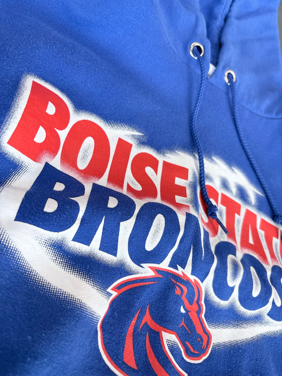 Y2K Boise State Broncos Graphic Hoodie
