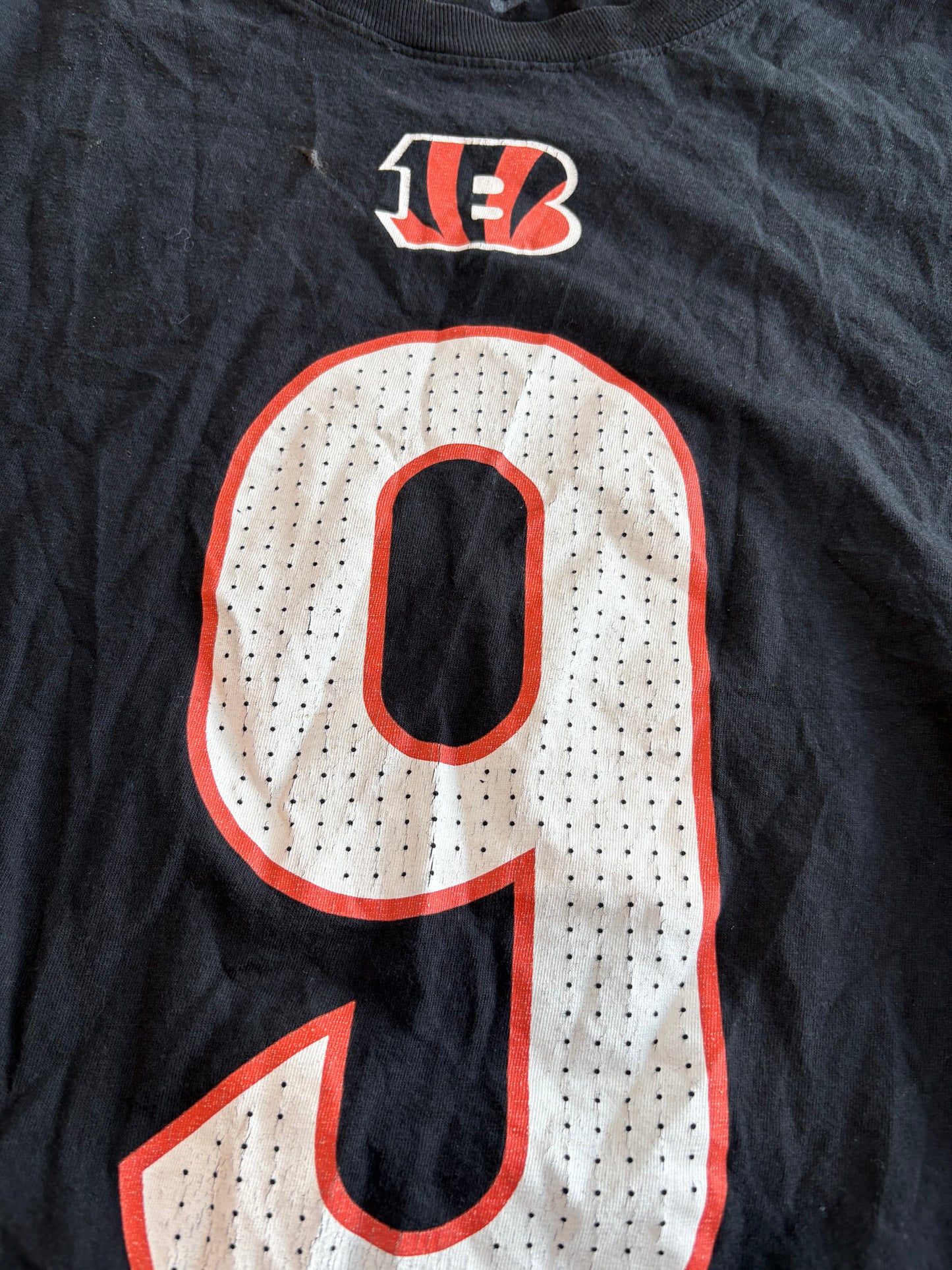Cincinnati Bengals #9 Joe Burrow Nike Graphic Tee
