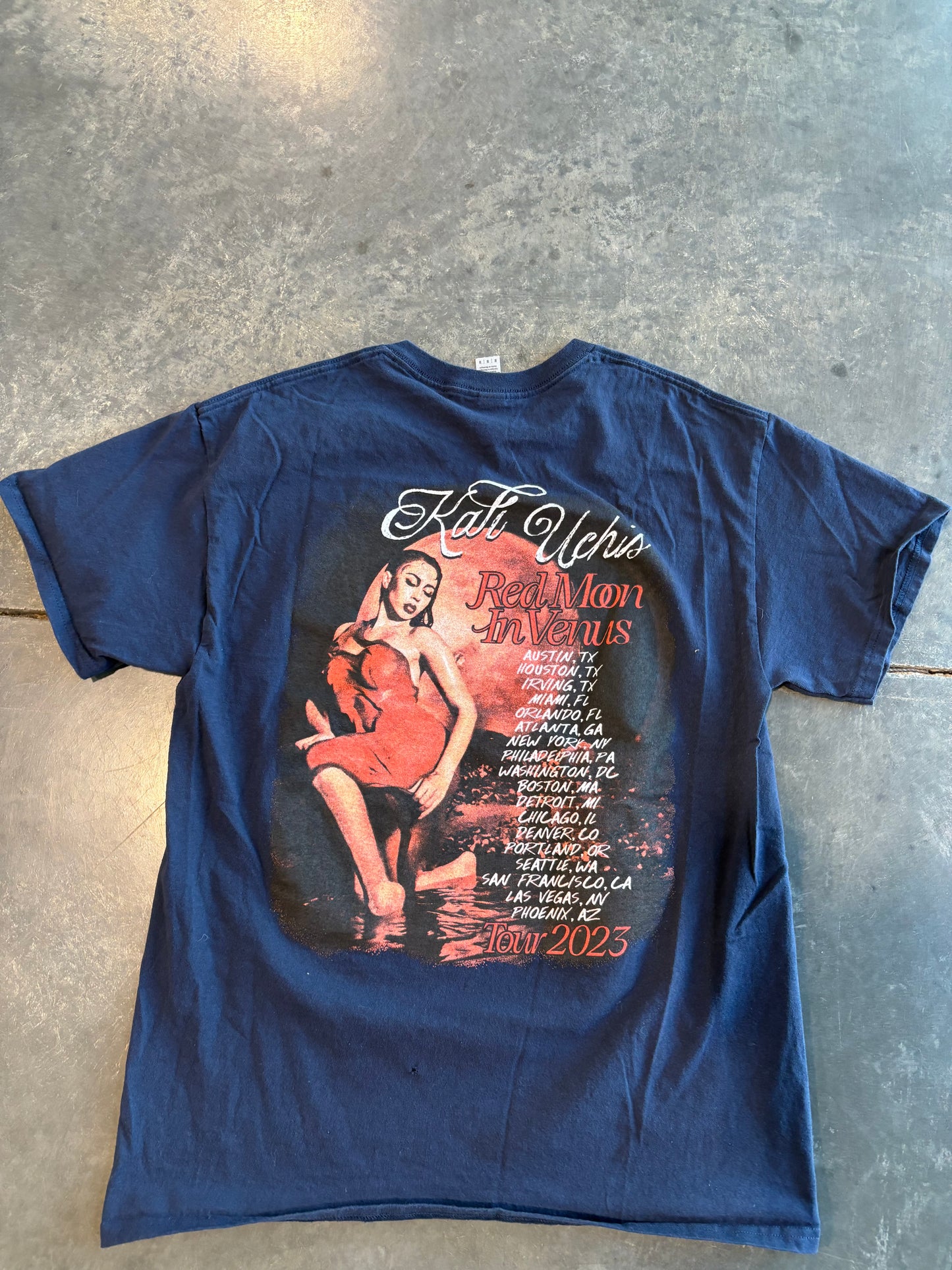 Kali Uchis 2023 Red Moon in Venus Tour Graphic Tee