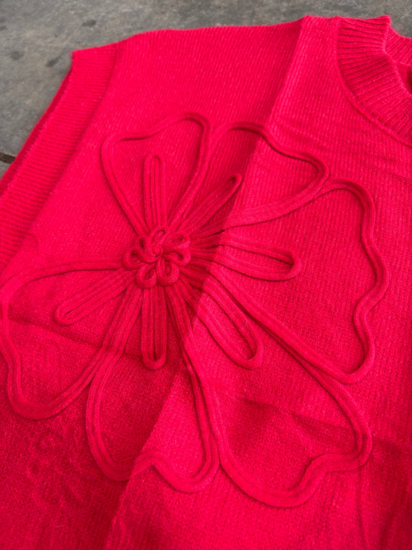 Cropped Wool Sweater