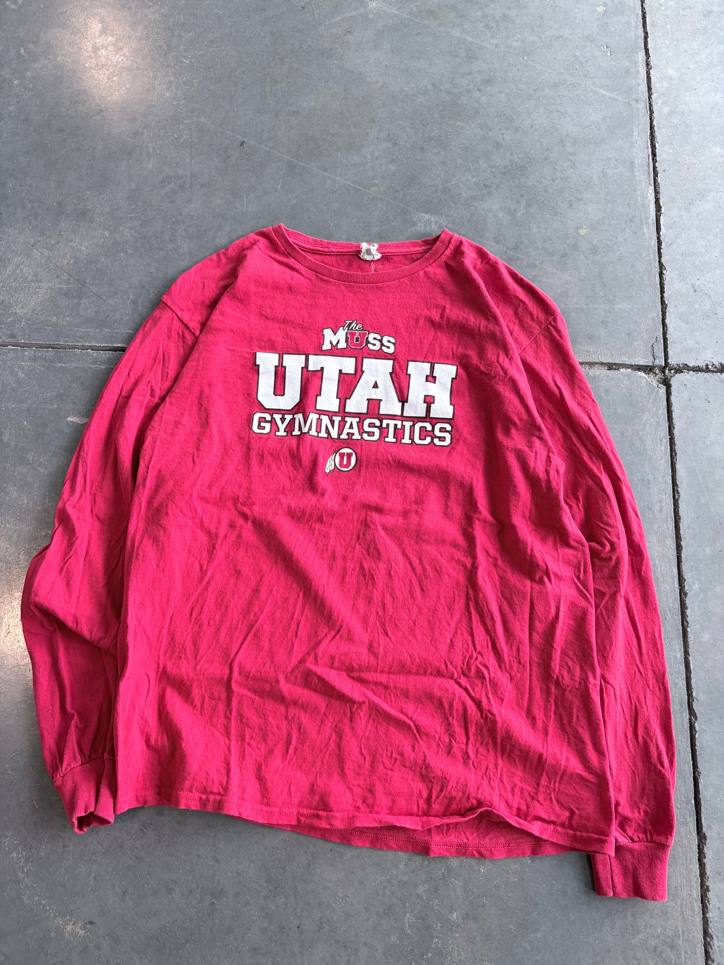 Utah Utes Gymnastics Graphic Long Sleeve