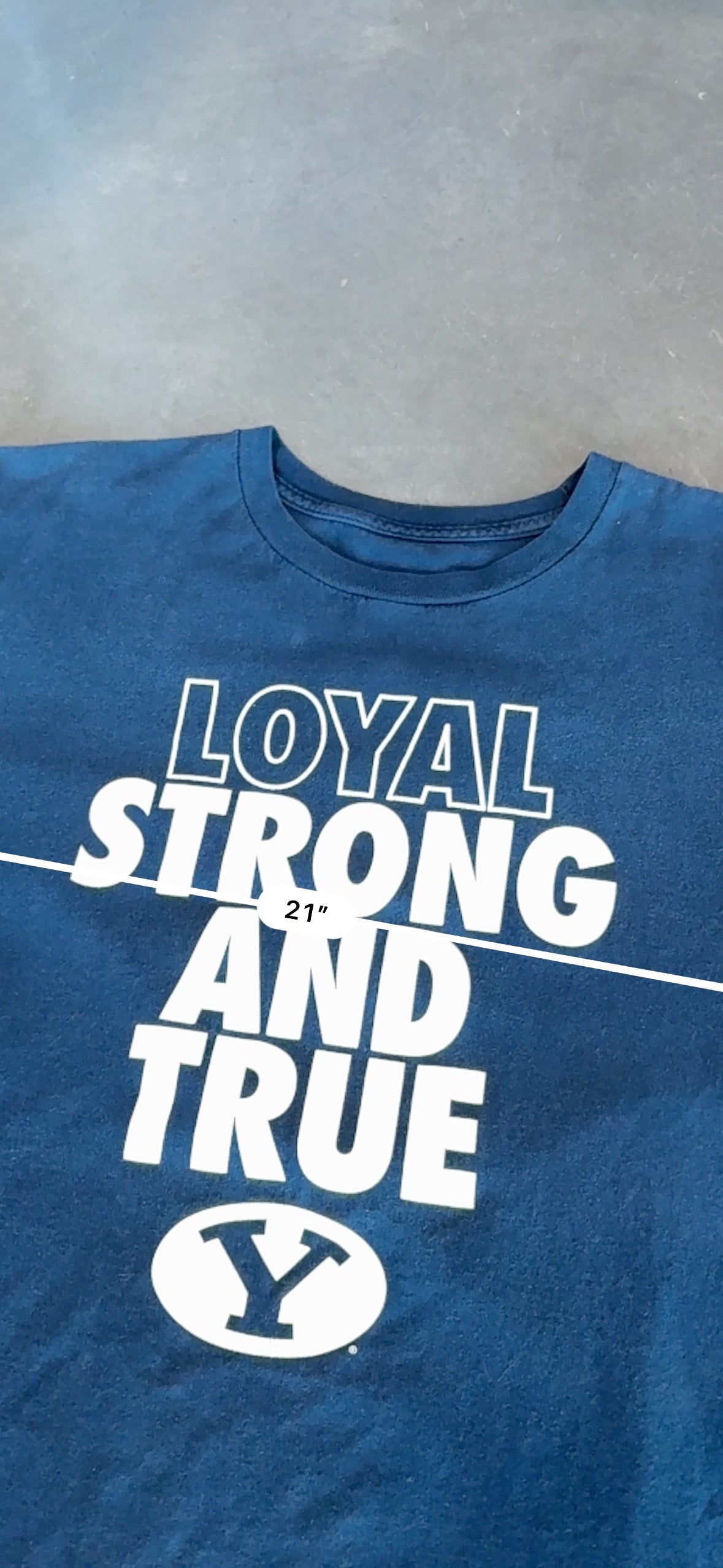 BYU Loyal Strong & True Graphic Tee