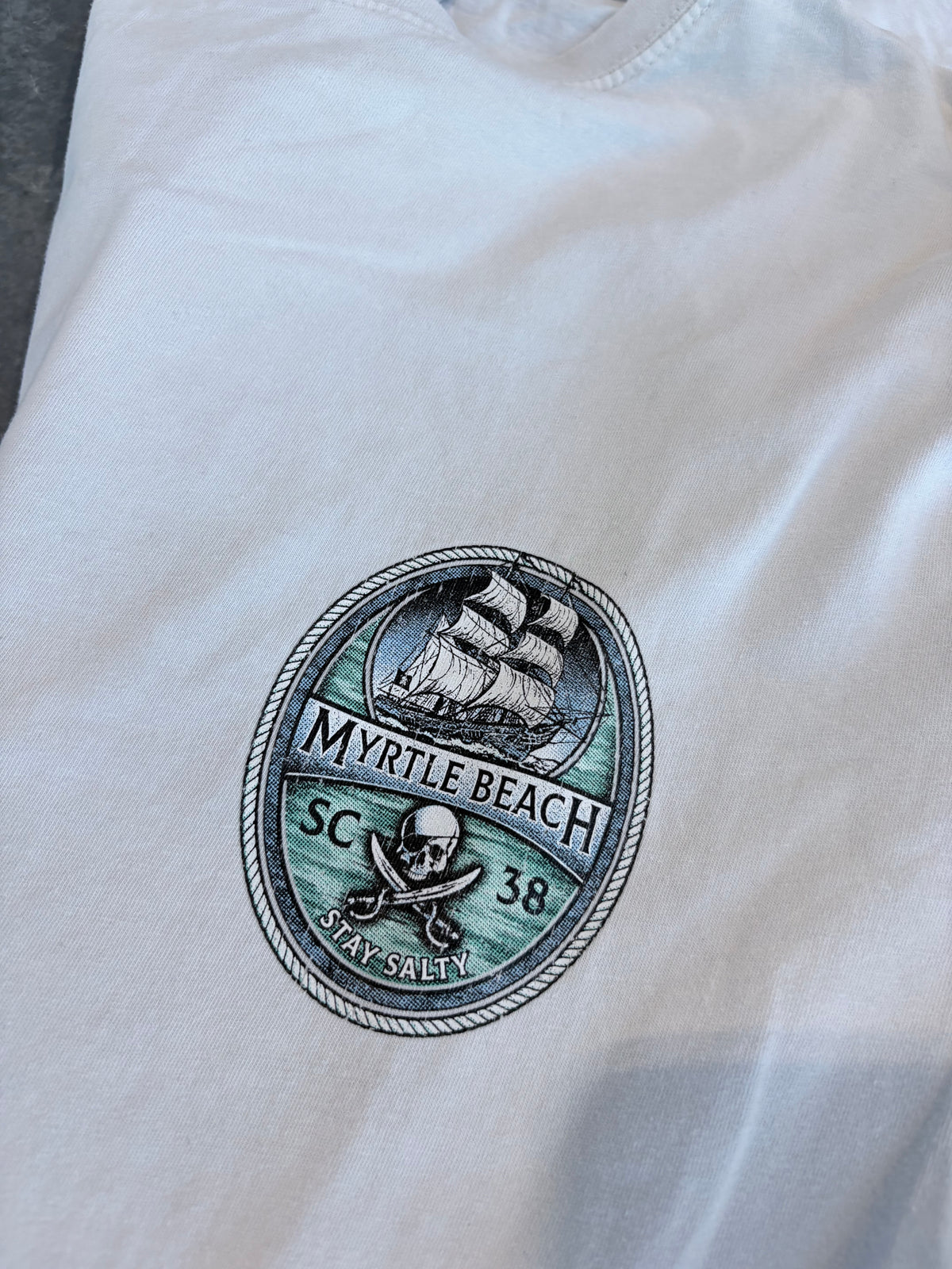 Myrtle Beach Pirate Graphic Tee