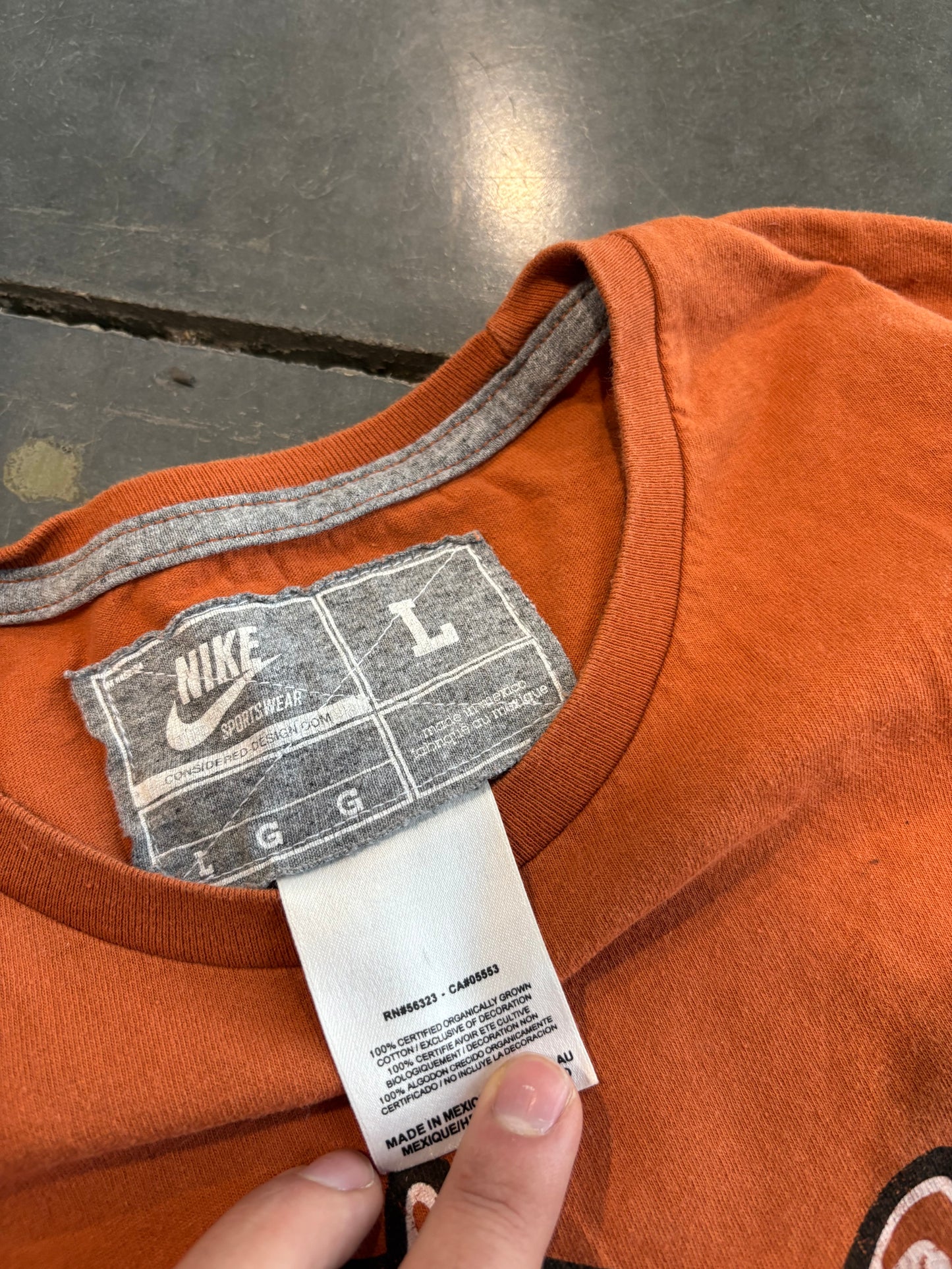 Texas Longhorns Nike Graphic Tee