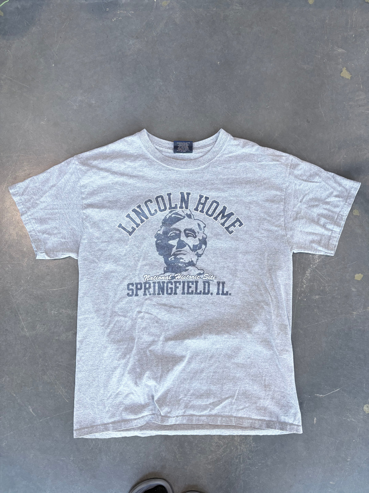 Y2K Lincoln Home Historic Site Graphic Tee