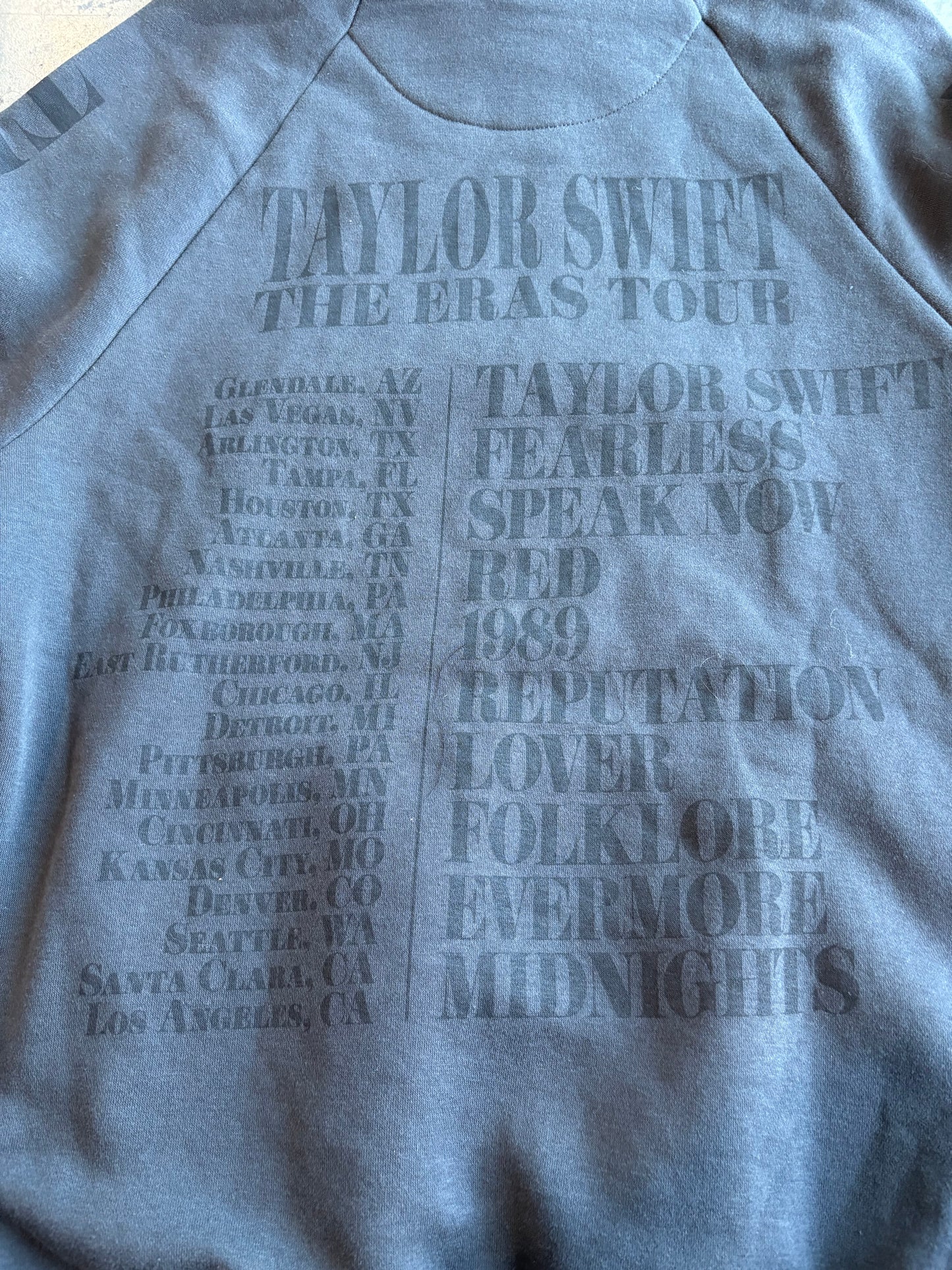 Taylor Swift The Eras Tour Graphic Hoodie