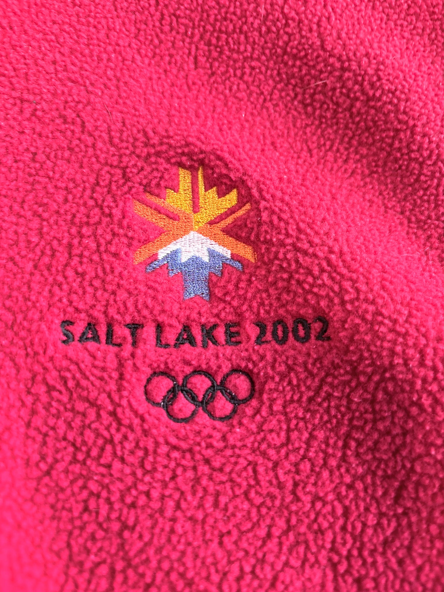 2002 Salt Lake Winter Olympics Fleece Sweater Vest