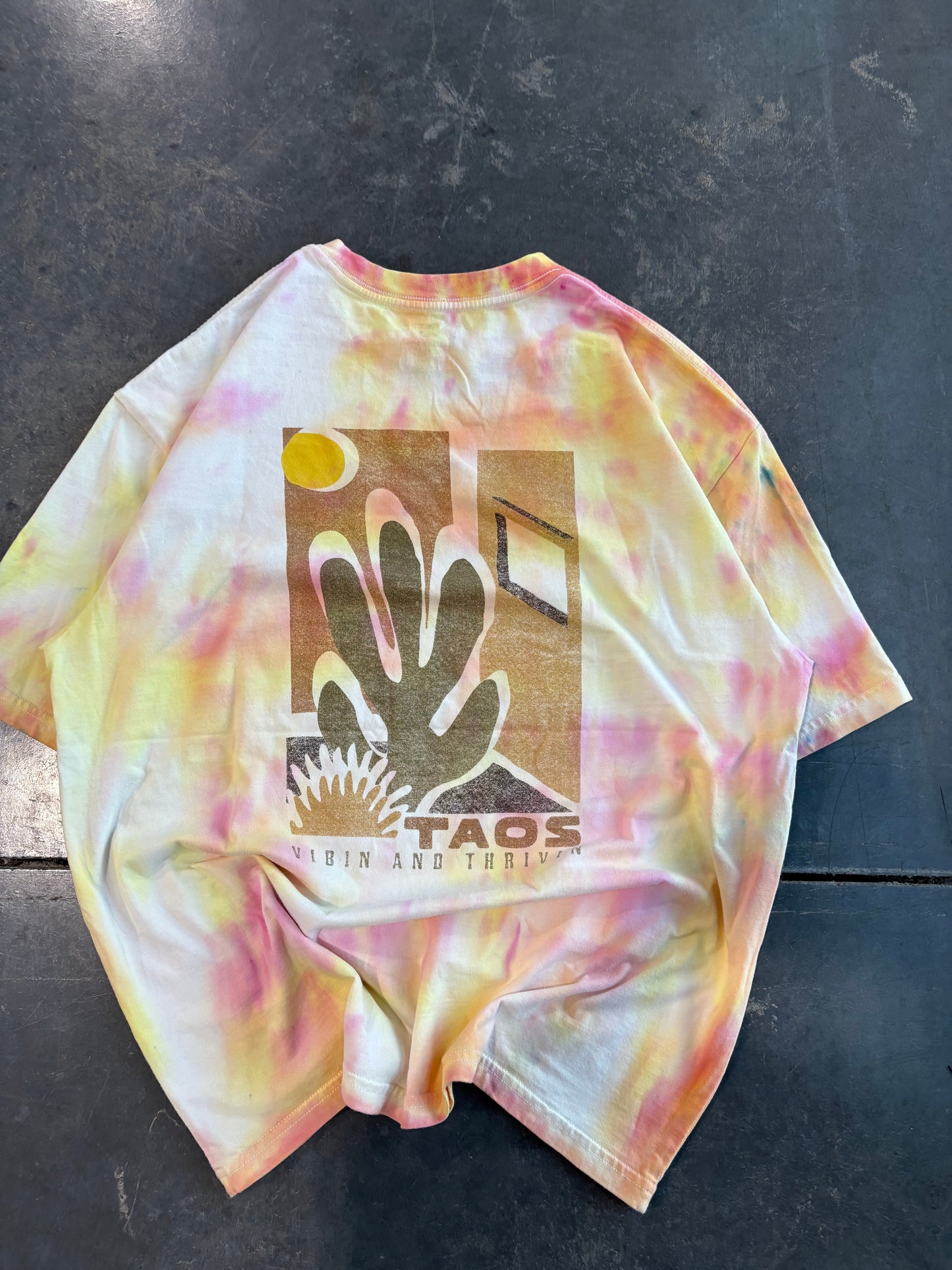 Taos Tie Dye Graphic Tee