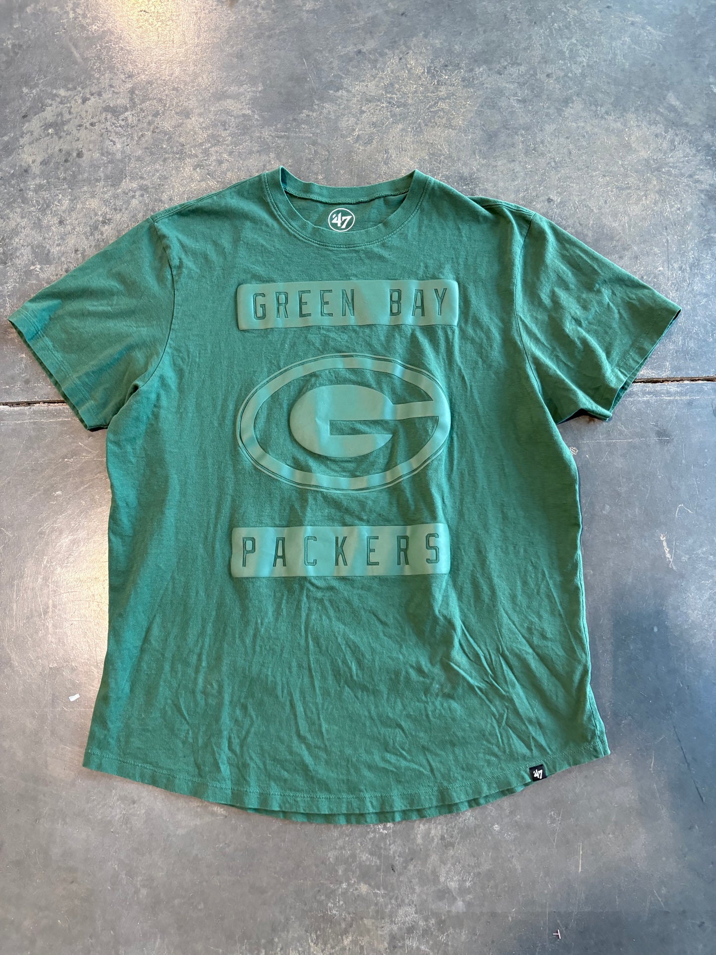Green Bay Packers Puff Print Graphic Tee