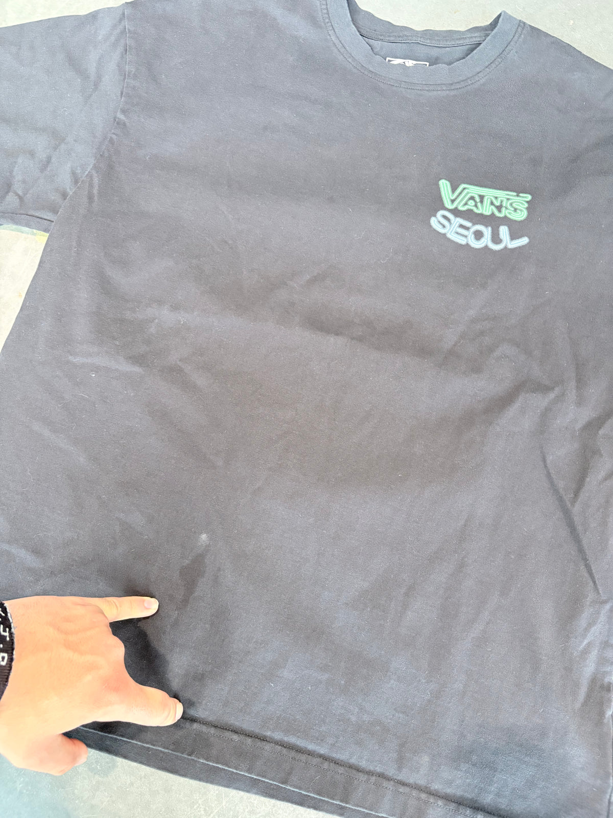 Vans Seoul Korea Streetwear Graphic Tee