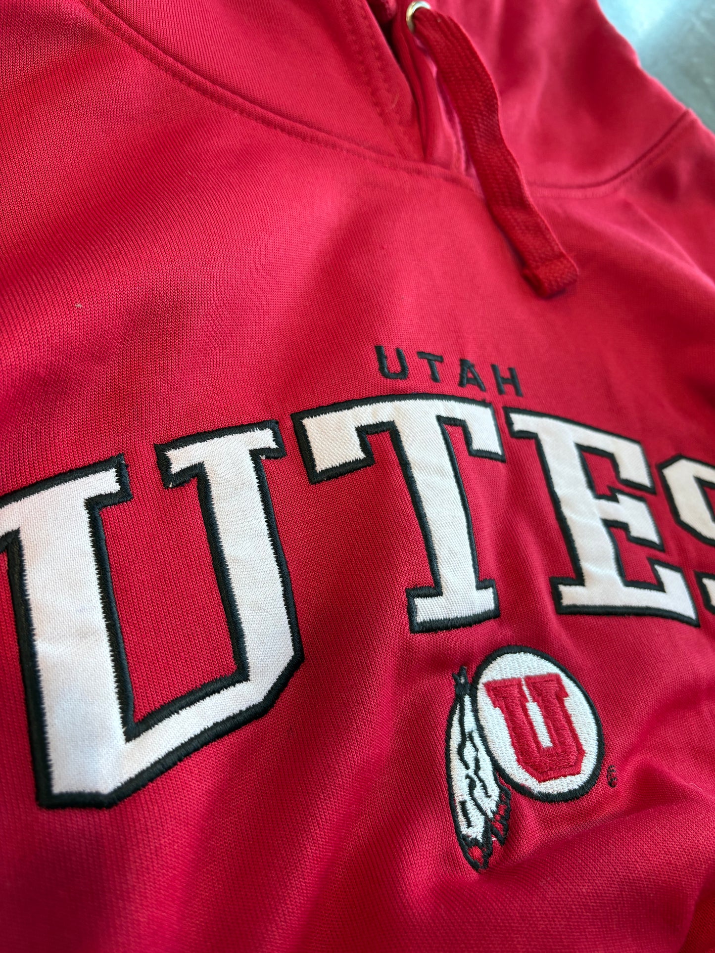 Y2K Utah Utes Graphic Hoodie