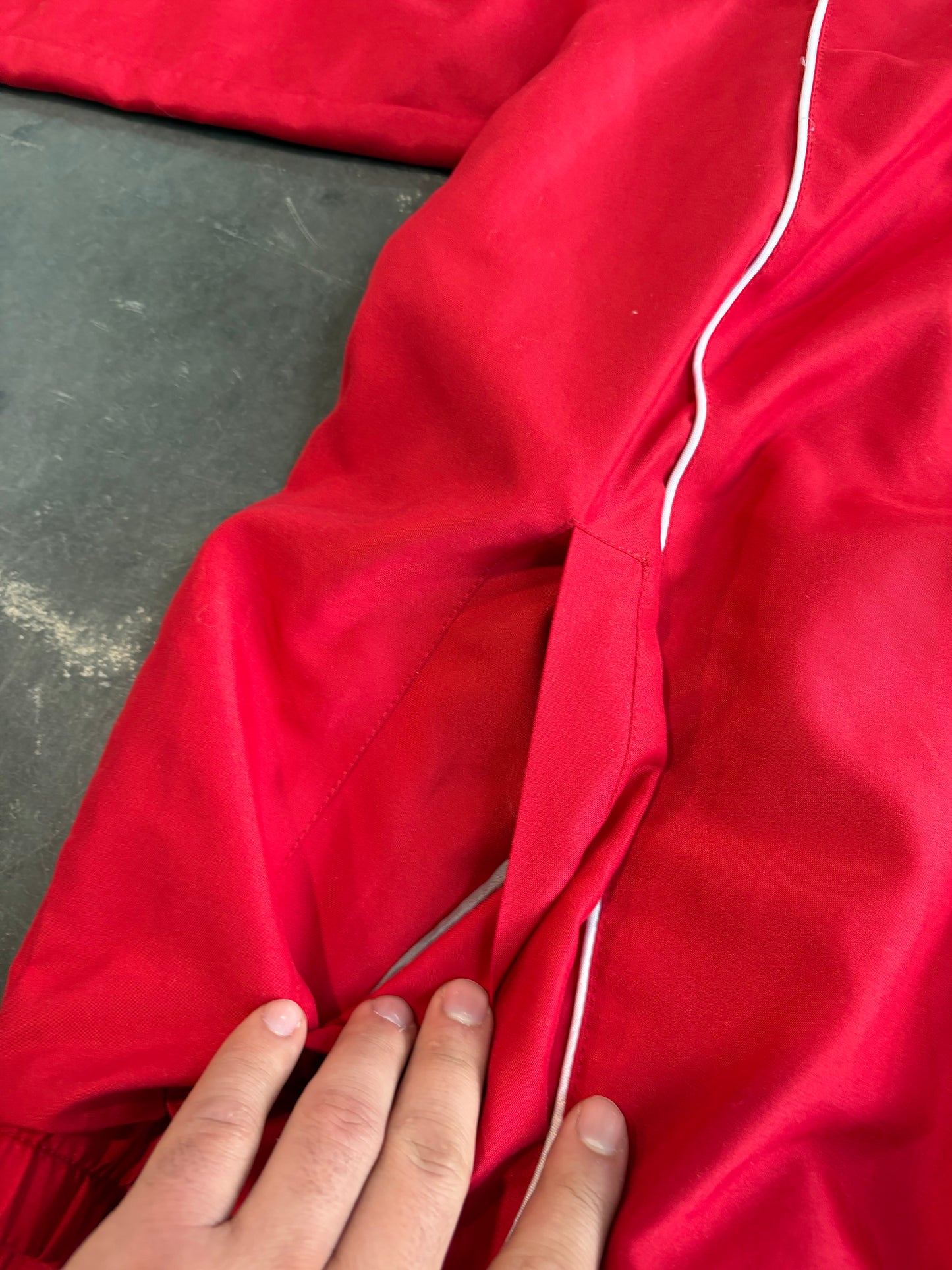 Vintage Utah Utes Varsity Windbreaker