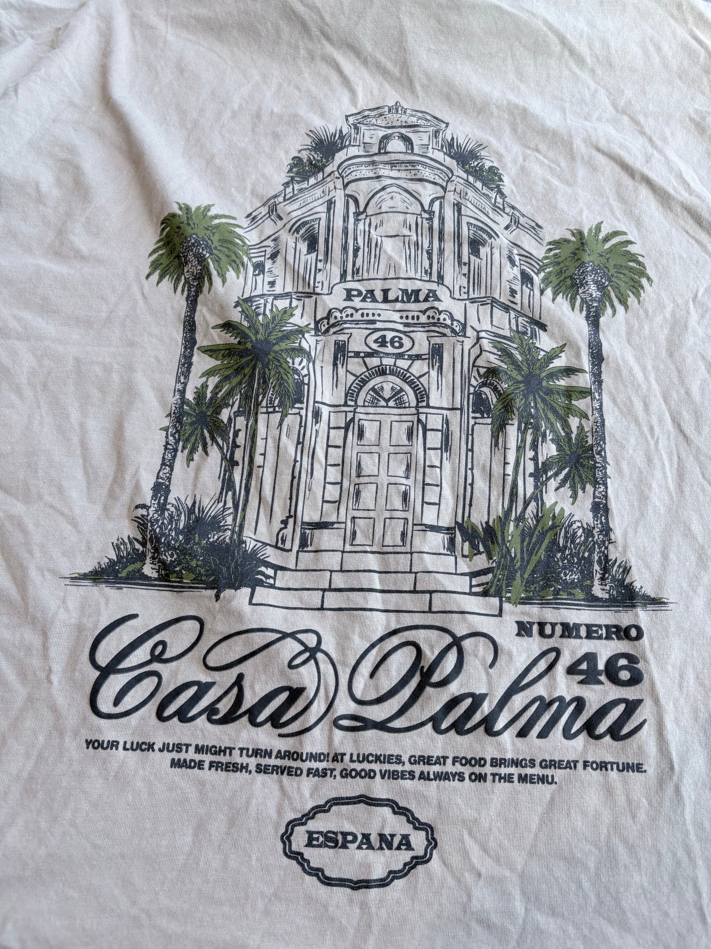 Casa Palma Boxy Streetwear Graphic Tee