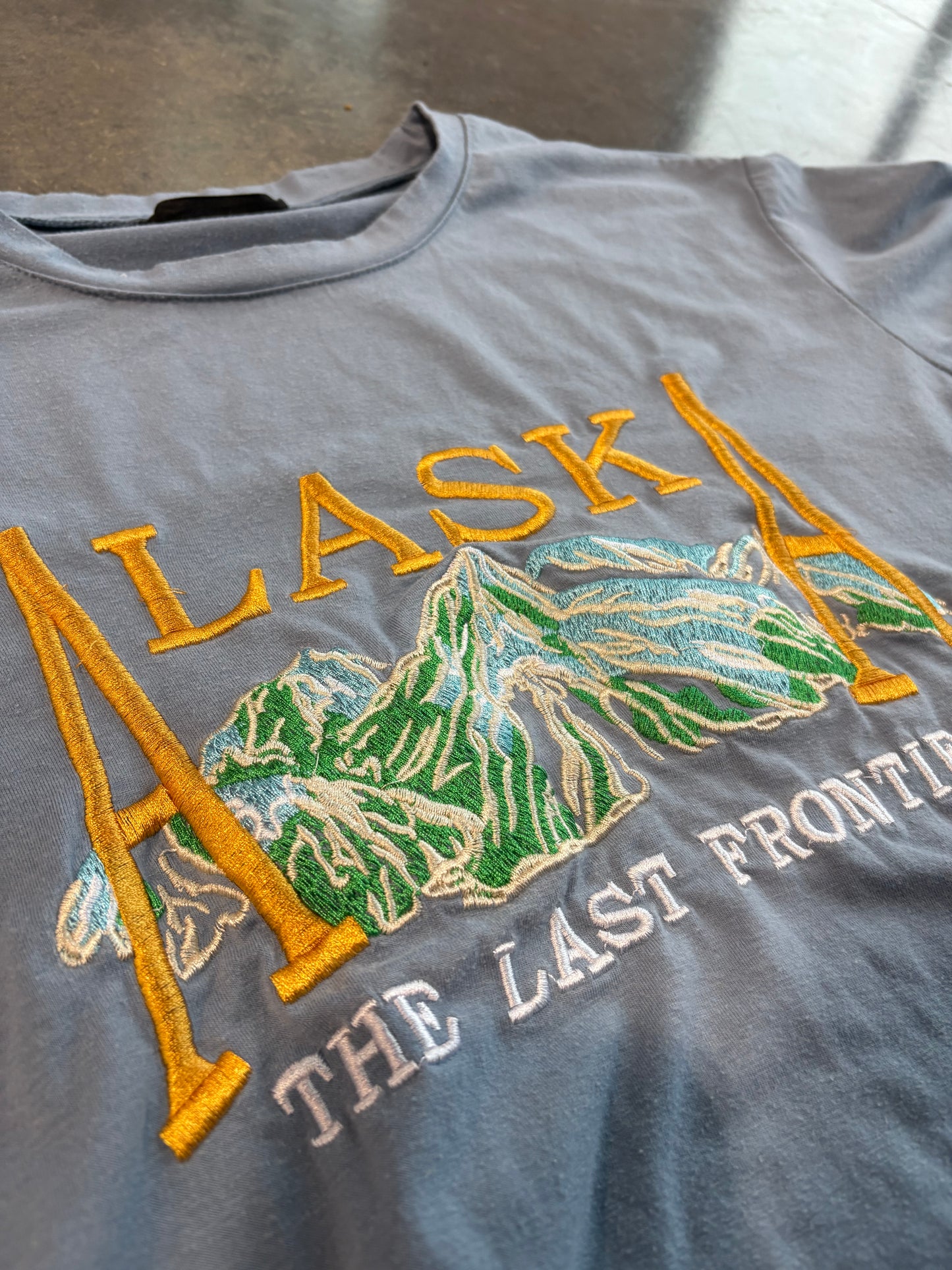 Alaska Embroidered Graphic Tee