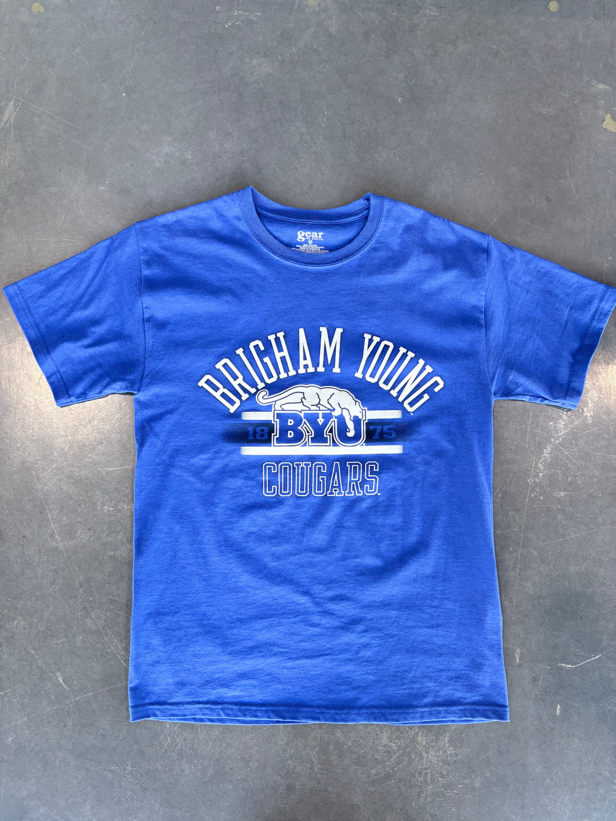 Y2K BYU Cougars Graphic Tee