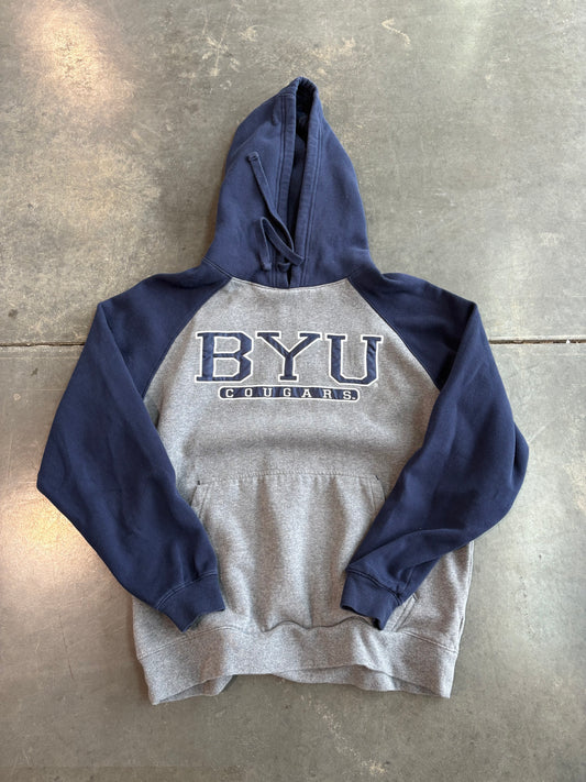Y2K BYU Cougars Graphic Hoodie