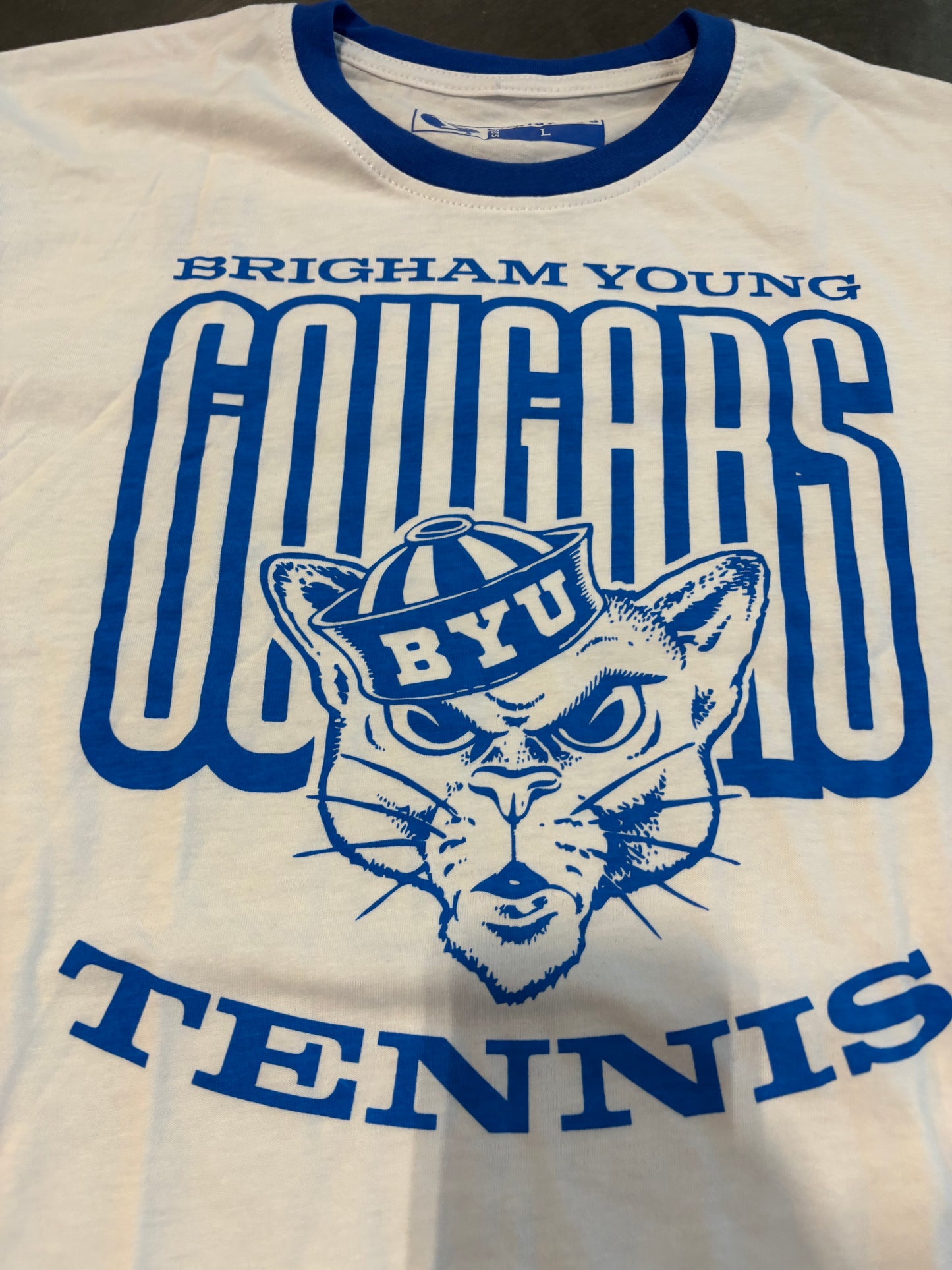 BYU Tennis Graphic Tee
