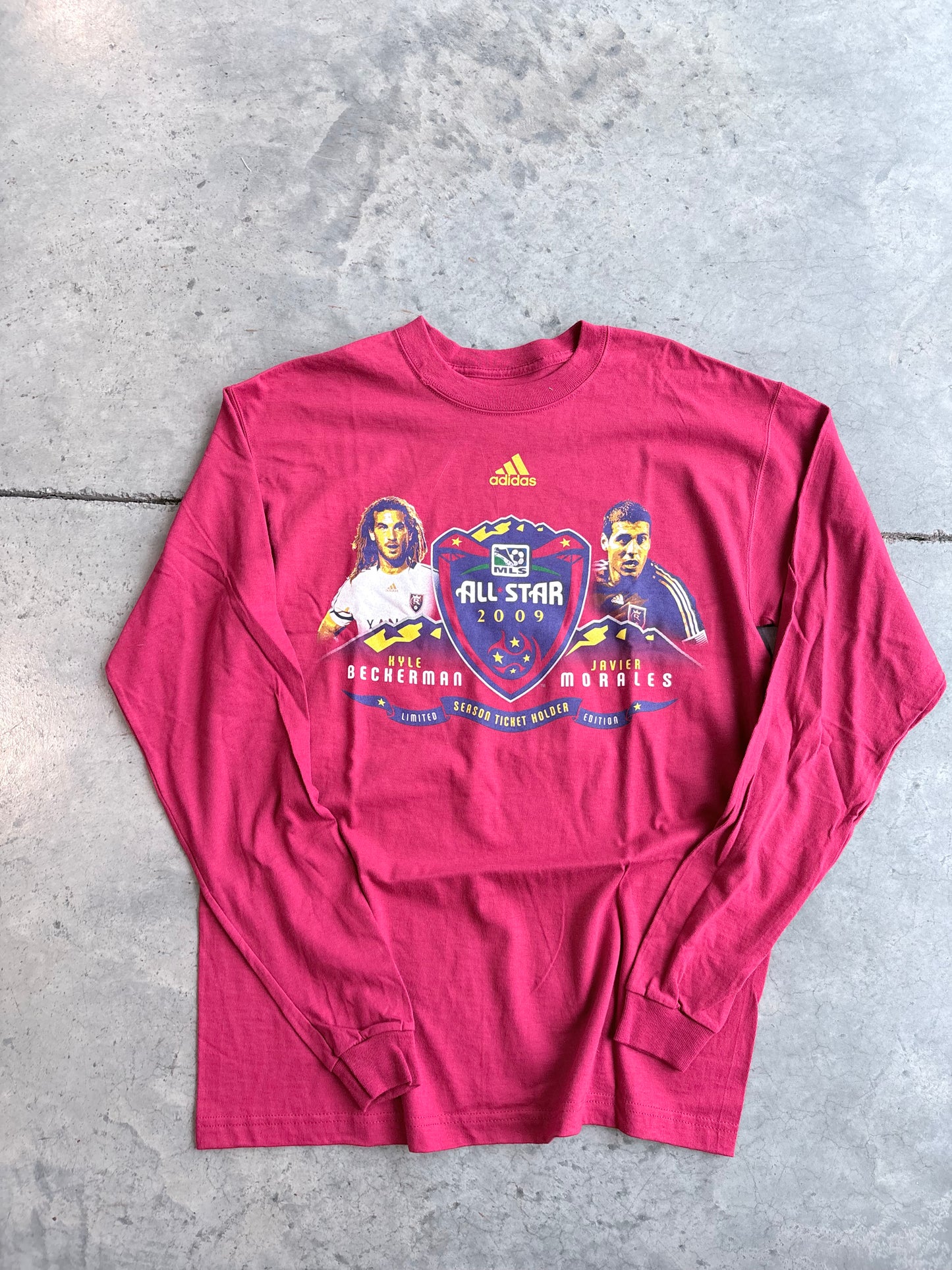2009 Real Salt Lake MLS All Star Adidas Graphic Long Sleeve