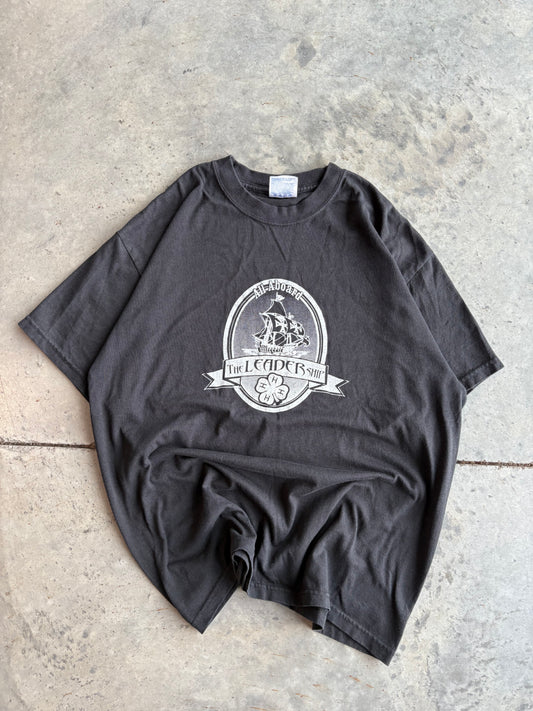 Leader Ship Grunge Graphic Tee