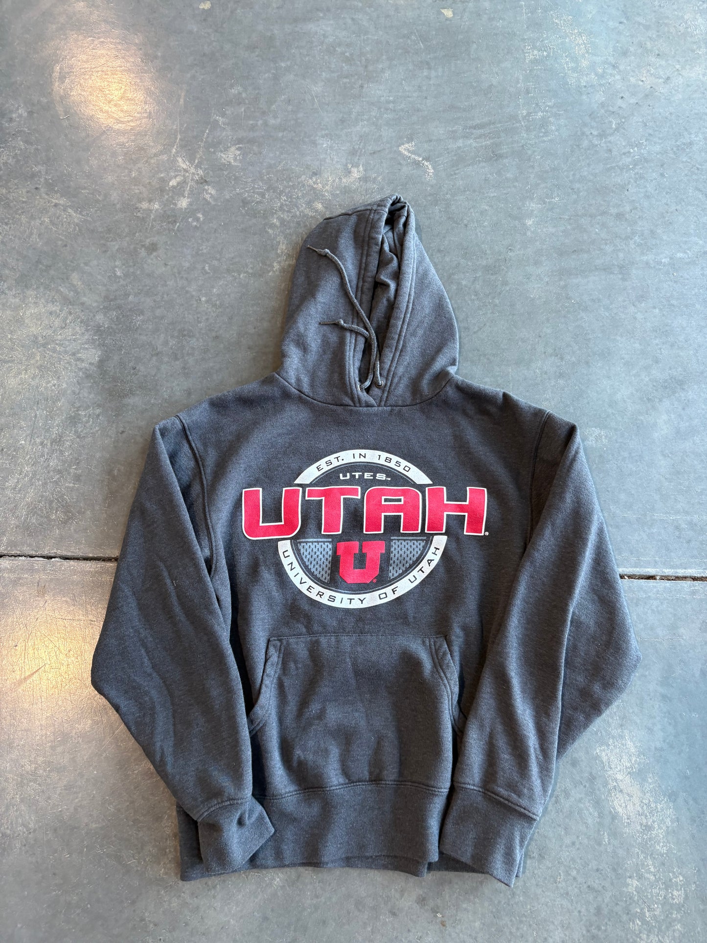 Y2K Utah Utes Graphic Hoodie