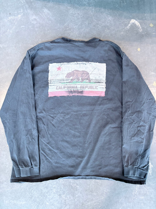 Vintage Y2K California Republic Surf Graphic Long Sleeve