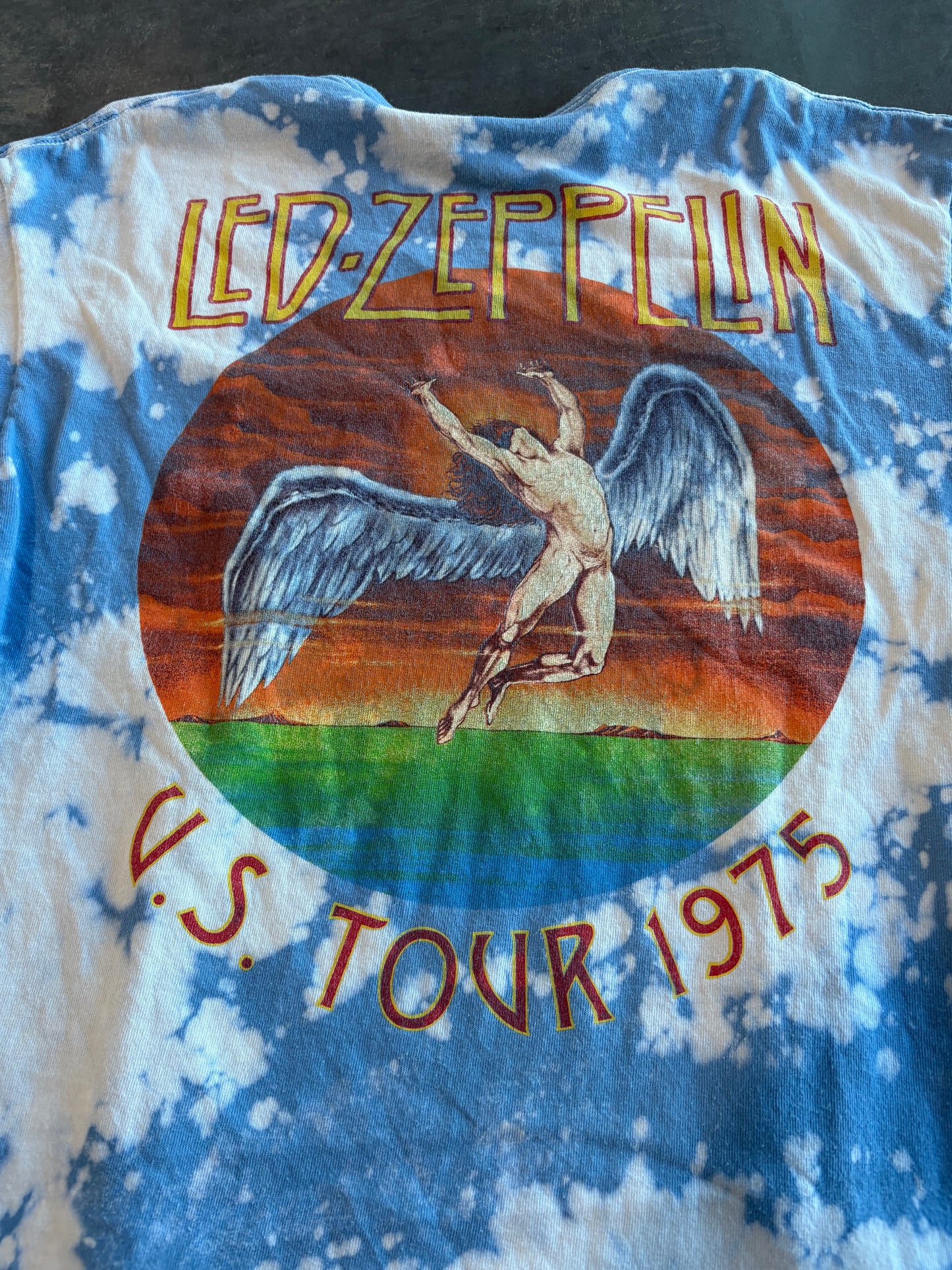 Led Zeppelin 1975 US Tour Graphic Tee