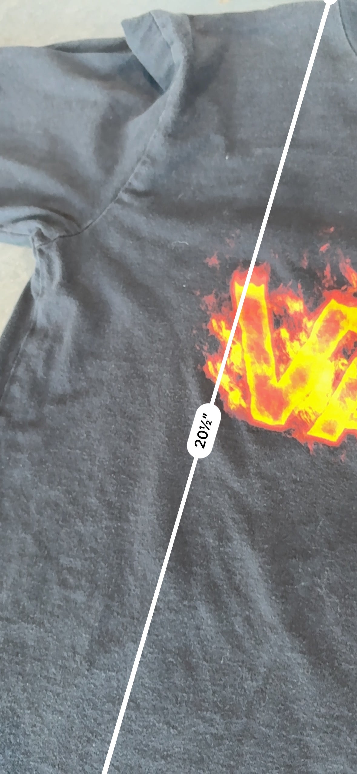 Vans Flame Graphic Long Sleeve