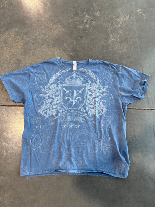 Grunge Knight Graphic Tee