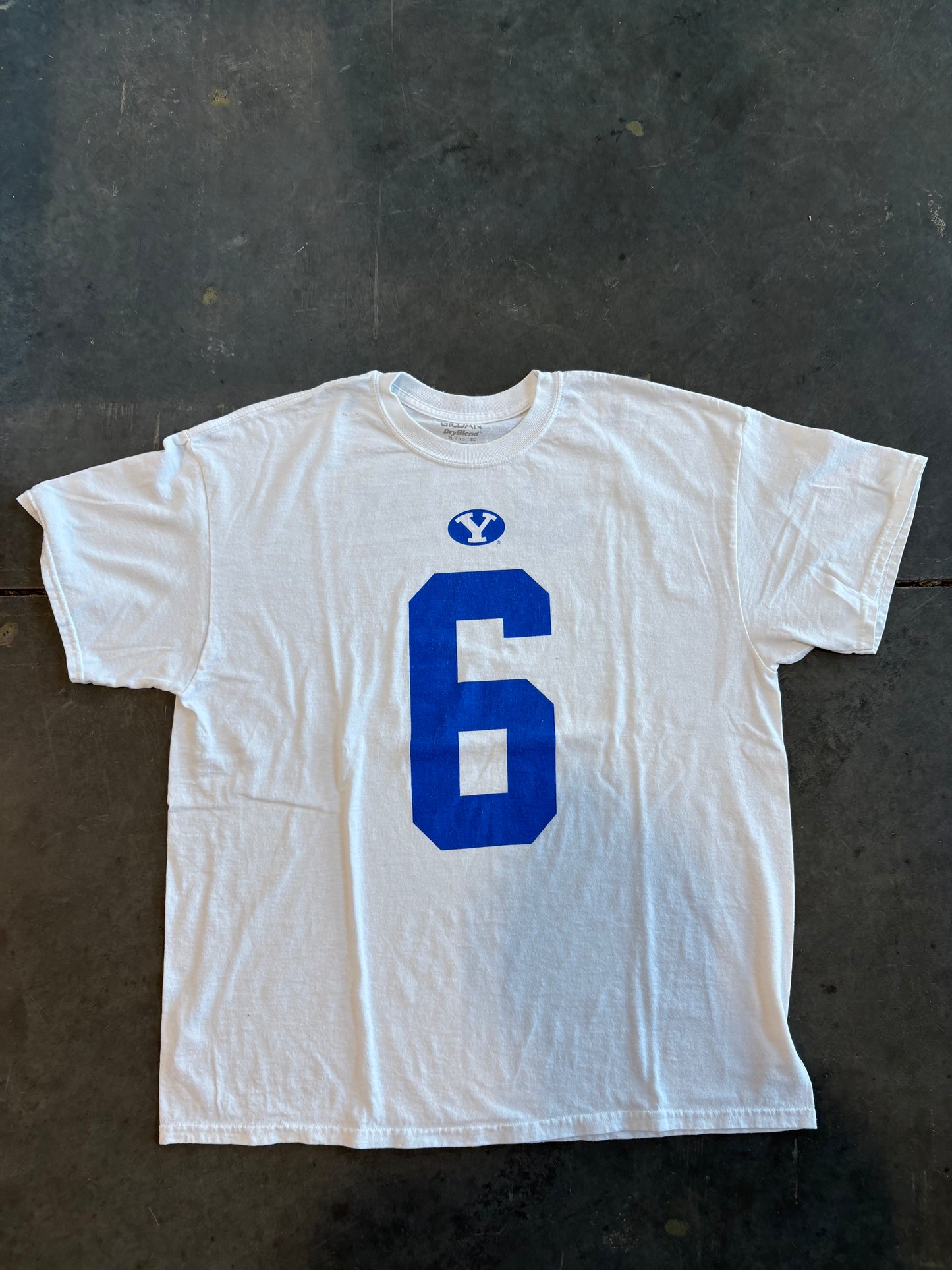 BYU Football Jersey Graphic Tee